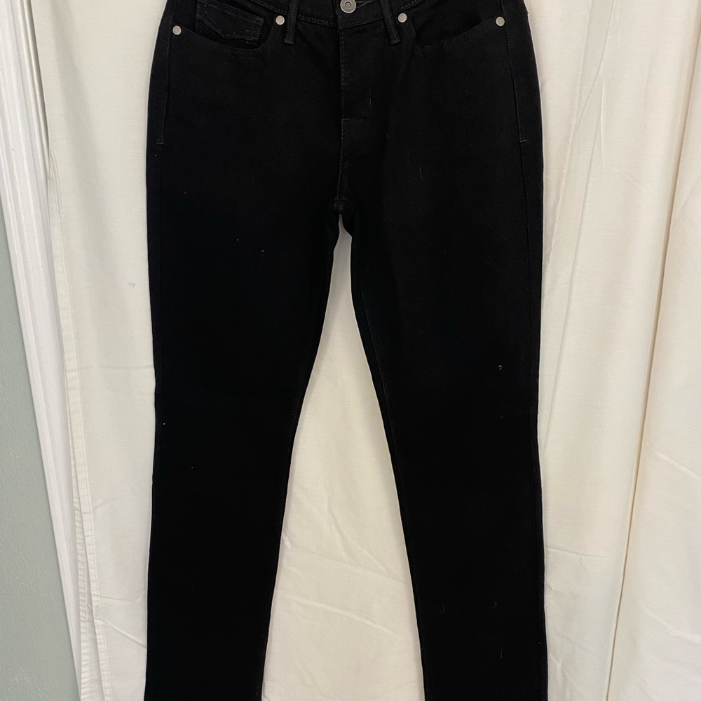 Levi's 525 Black Straight Leg Women's Jeans